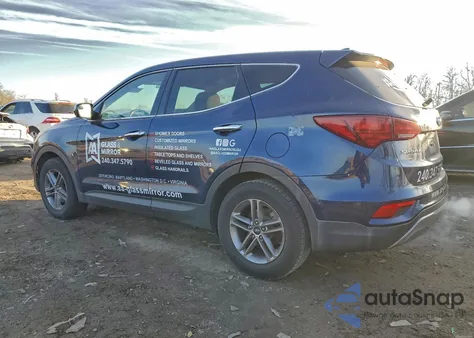 2017 Hyundai Santa Fe Sport z USA, uszkodzony, nr VIN 5XYZTDLBXHG459562